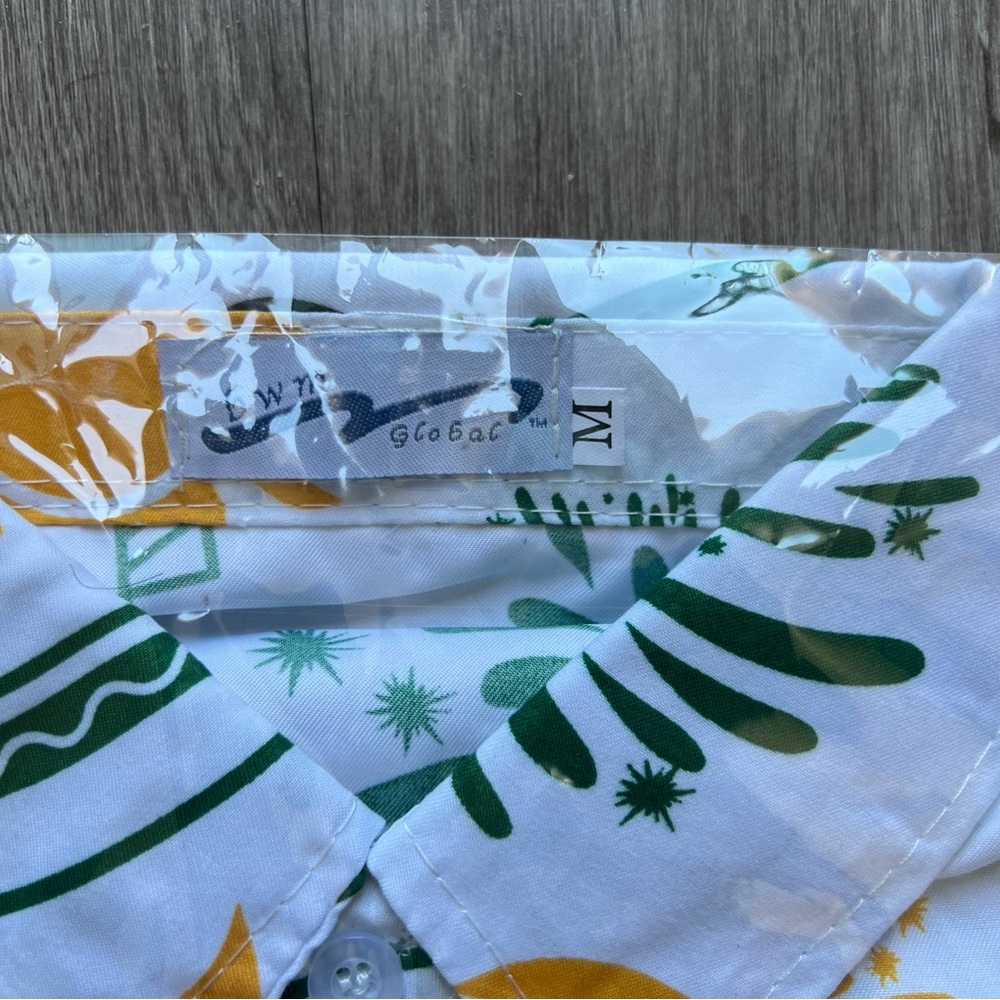 Oakland Athletics A’s Hawaiian Button-up Graphic Shirt Top MLB - Picture 5 of 6